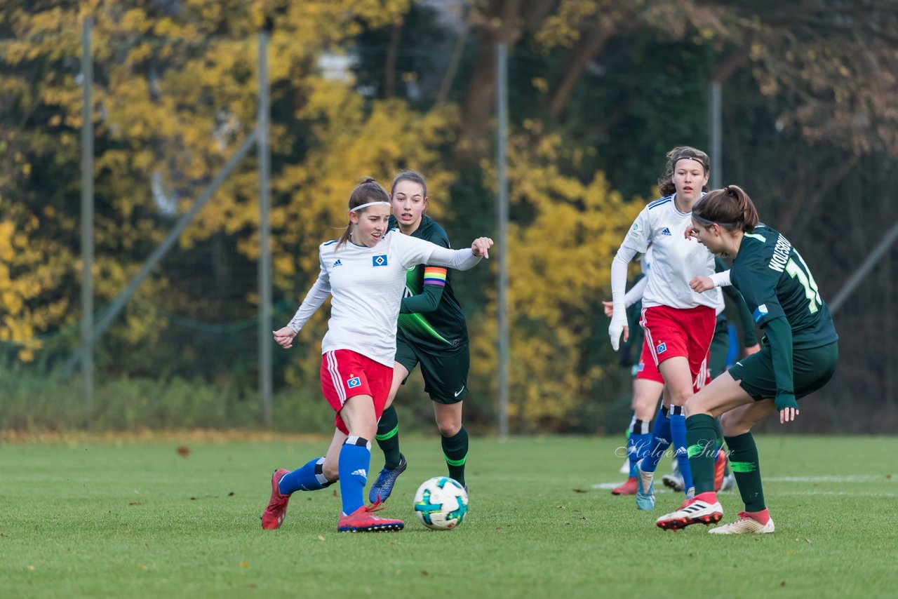 Bild 72 - B-Juniorinnen HSV - VfL Wolfsburg : Ergebnis: 2:1